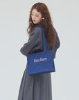 bimbam box tote bag navy