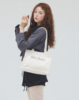 bimbam box tote bag cream