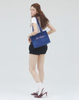 bimbam box tote bag navy