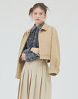 bimbam 2way short blouson beige