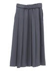 bimbam basic pleat skirt gray