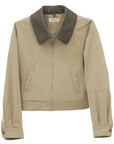 bimbam 2way short blouson beige