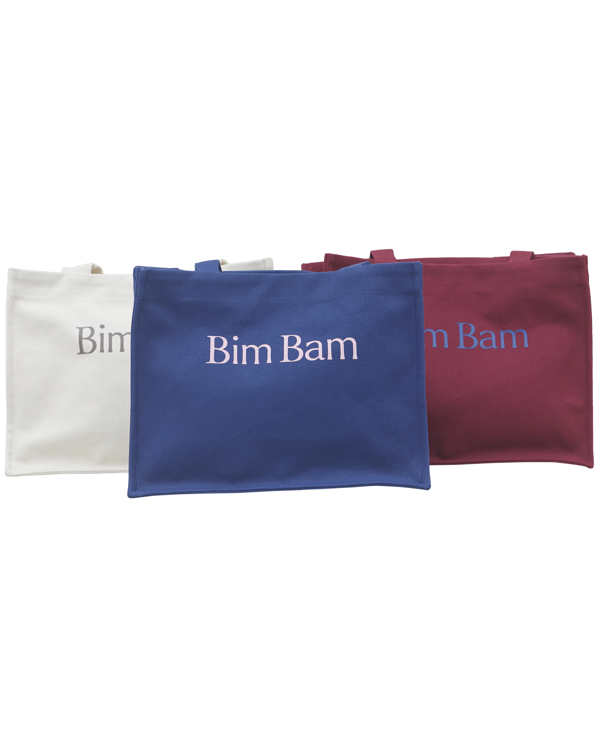 bimbam box tote bag winered