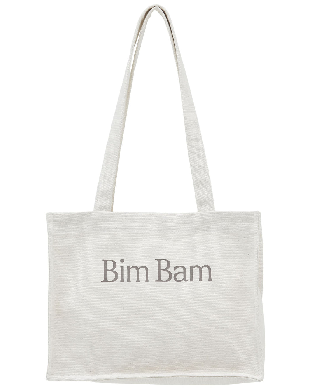 bimbam box tote bag cream - F