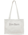 bimbam box tote bag cream