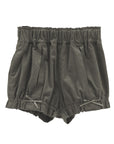bimbam layered mini shorts khaki