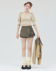 bimbam 2way short blouson beige