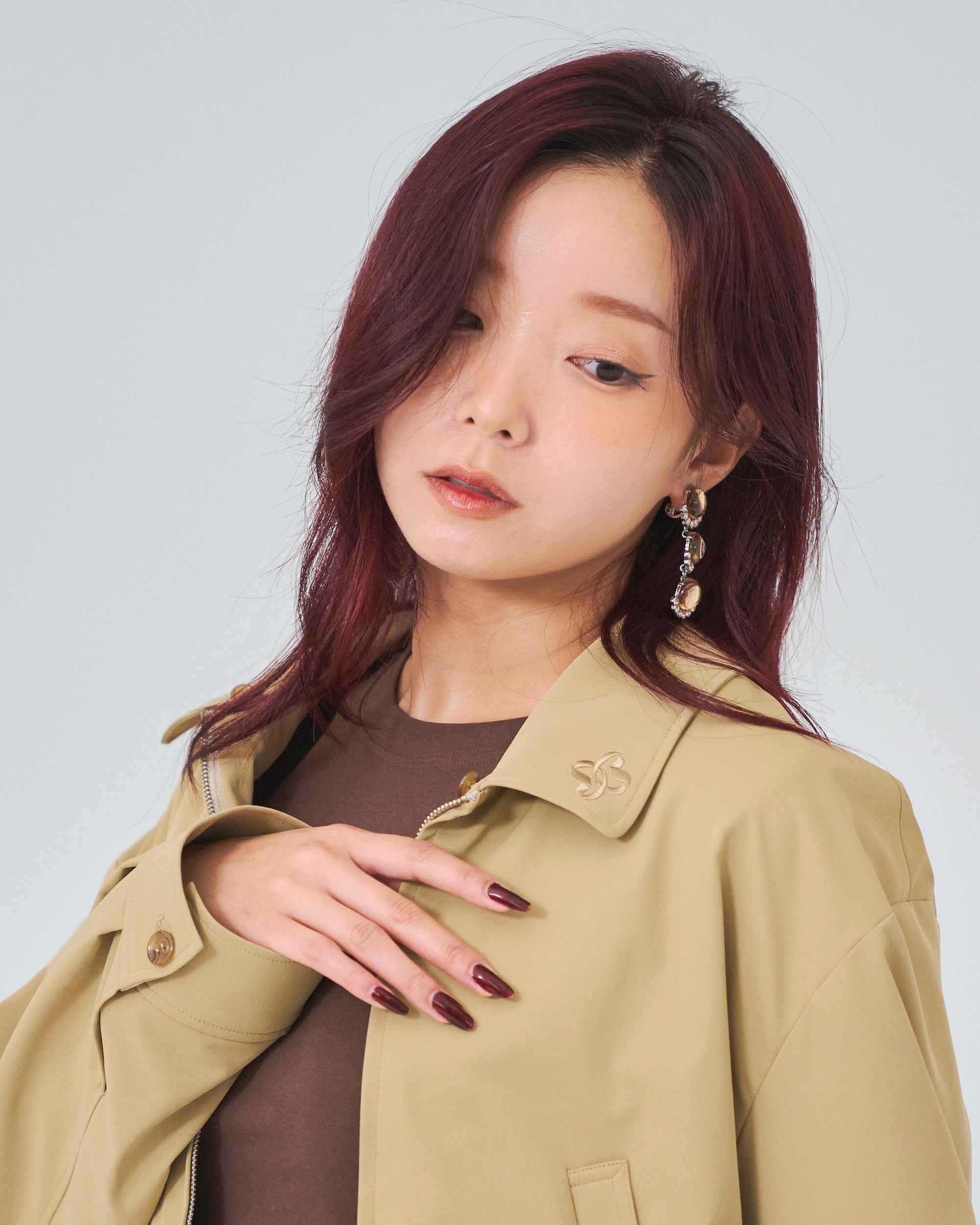 bimbam 2way short blouson beige