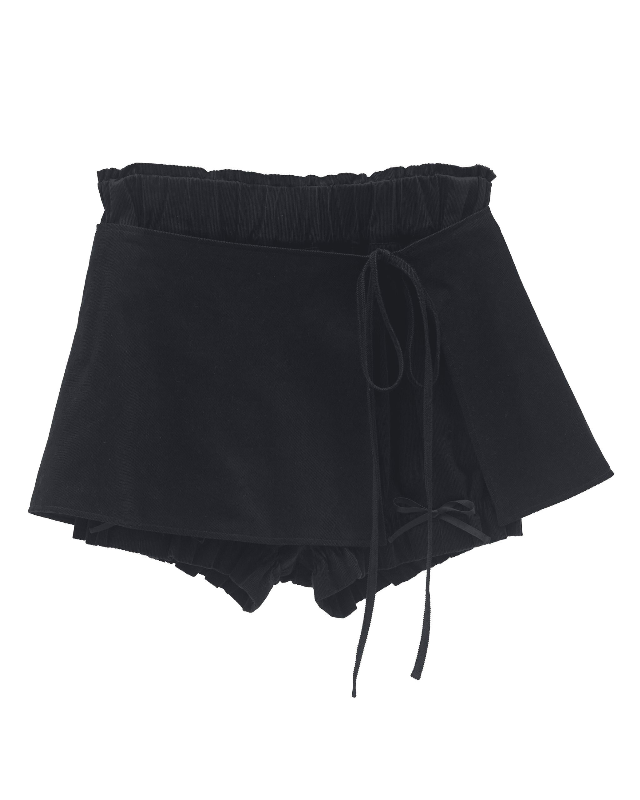 bimbam layered mini shorts black – Bim Bam
